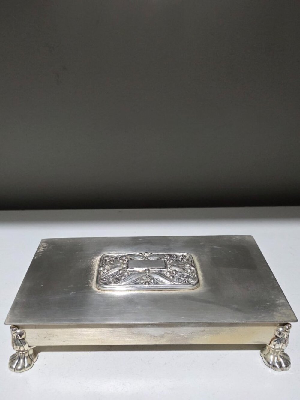 Vintage Ronson Silver Plate  Box - Picture 2 of 9